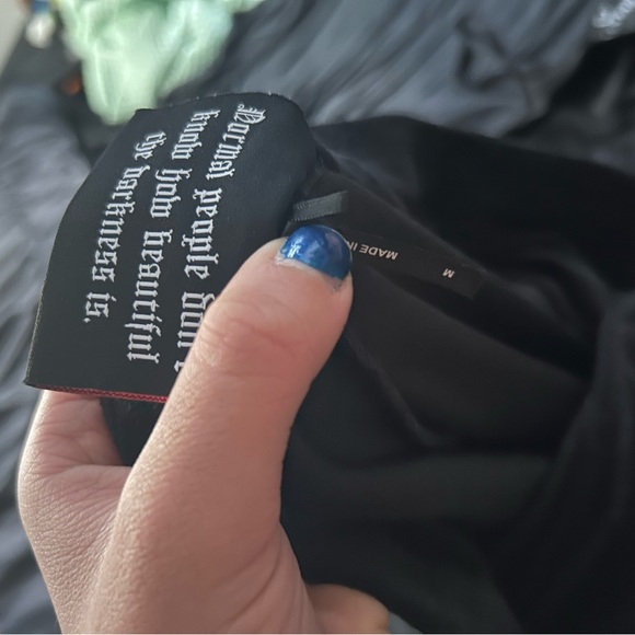 Killstar Velvet Matching Set: Eternal Sleeper Vest & Lulluspider Flares - Picture 7 of 11